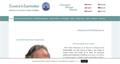 Desktop Screenshot of escueladelaespiritualidad.org