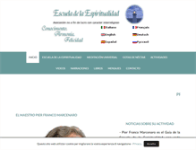Tablet Screenshot of escueladelaespiritualidad.org